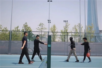 Weitong Nano Materials Hosts Company Tennis Tournament At Hangzhou Olympic Sp...
