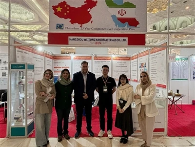 Successful Participation Of Hangzhou Weitong Nano Materials Co., Ltd. At IRAN...